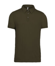 Jersey knit polo shirt - Image 3