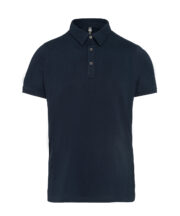 Jersey knit polo shirt - Image 4