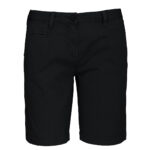 Ladies' washed effect Bermuda shorts