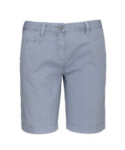 Ladies' washed effect Bermuda shorts - Image 4