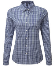 Women's Maxton check long sleeve shirt - Image 3