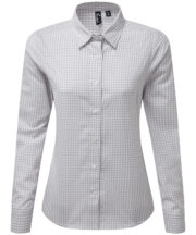 Women's Maxton check long sleeve shirt - Image 4