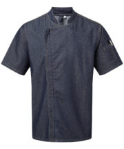 Chef's zip-close short sleeve jacket - Image 2