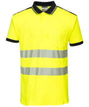 PW3 Hi-vis polo shirt (T180) - Image 2