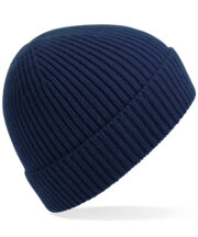 Engineered knit ribbed beanie - Image 8