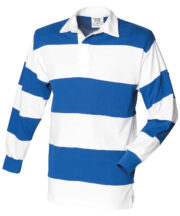 Sewn stripe long sleeve rugby shirt - Image 4