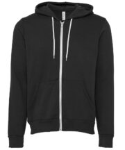Unisex polycotton fleece full-zip hoodie - Image 5