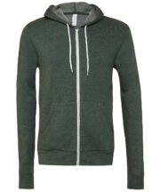 Unisex polycotton fleece full-zip hoodie - Image 9