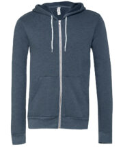 Unisex polycotton fleece full-zip hoodie - Image 10