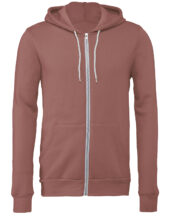 Unisex polycotton fleece full-zip hoodie - Image 14
