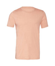 Unisex heather CVC short sleeve t-shirt - Image 42