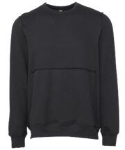 Unisex raw-seam crew pullover - Image 2