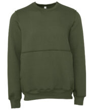 Unisex raw-seam crew pullover - Image 4