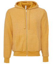 Unisex sueded fleece full-zip hoodie - Image 2