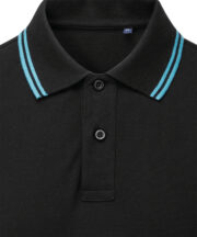 Men's classic fit tipped polo - Image 4