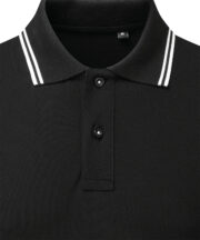 Men's classic fit tipped polo - Image 5