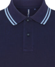 Men's classic fit tipped polo - Image 10