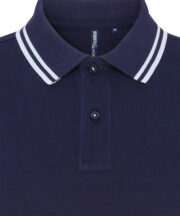 Men's classic fit tipped polo - Image 11