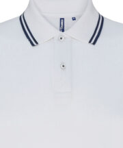 Women's classic fit tipped polo - Image 4
