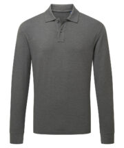 Men's classic fit long sleeved polo - Image 2