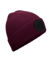 Circular fashion patch beanie - Image 3