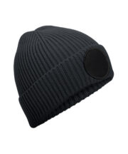Circular fashion patch beanie - Image 4