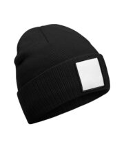 Appliqué patch beanie - Image 2