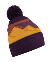 Mountain peaks pom pom beanie - Image 2