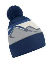 Mountain peaks pom pom beanie - Image 4