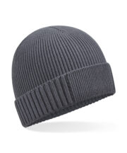 Organic cotton engineered patch beanie - Image 2