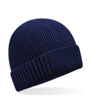 Organic cotton engineered patch beanie - Image 3