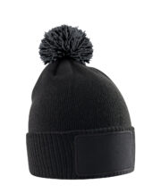 Kids snowstar patch beanie - Image 3