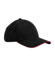 EarthAware® classic organic cotton 6-panel cap - sandwich peak - Image 2