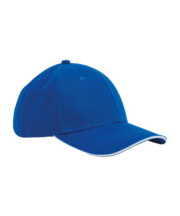 EarthAware® classic organic cotton 6-panel cap - sandwich peak - Image 3