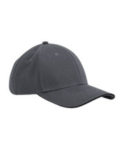 EarthAware® classic organic cotton 6-panel cap - sandwich peak - Image 6