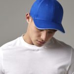EarthAware® classic organic cotton 6-panel cap - sandwich peak
