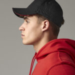 EarthAware® classic organic cotton 5-panel cap - sandwich peak