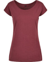 Women's wide neck tee - Image 4