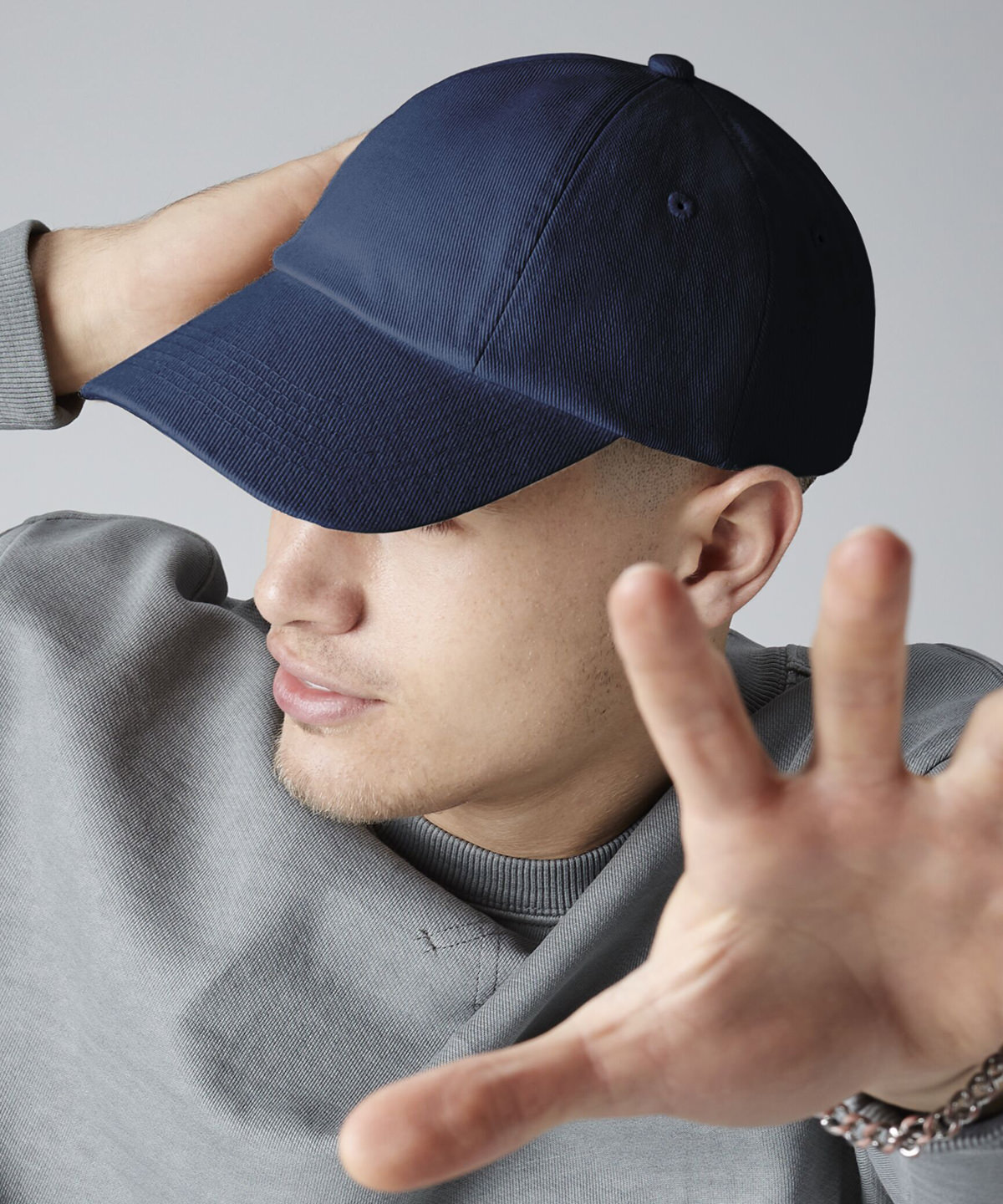 BC058_LS00_2025.jpg Low-profile heavy cotton drill cap - Image 1