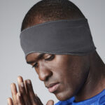 Softshell sports tech headband