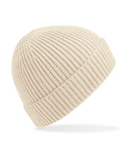Engineered knit ribbed beanie - Image 6