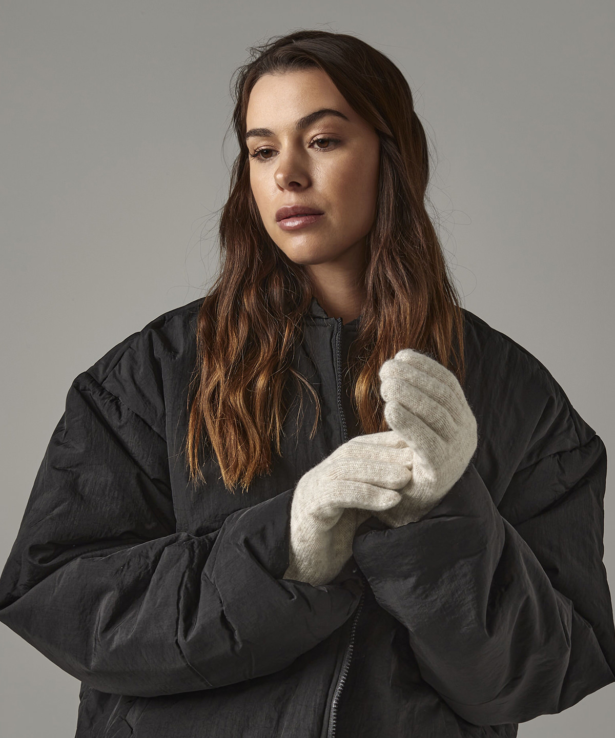 BC387_LS00_2025.jpg Cosy ribbed-cuff gloves - Image 1