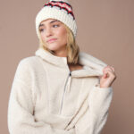 Retro ski beanie