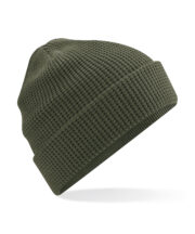 Organic cotton waffle beanie - Image 4