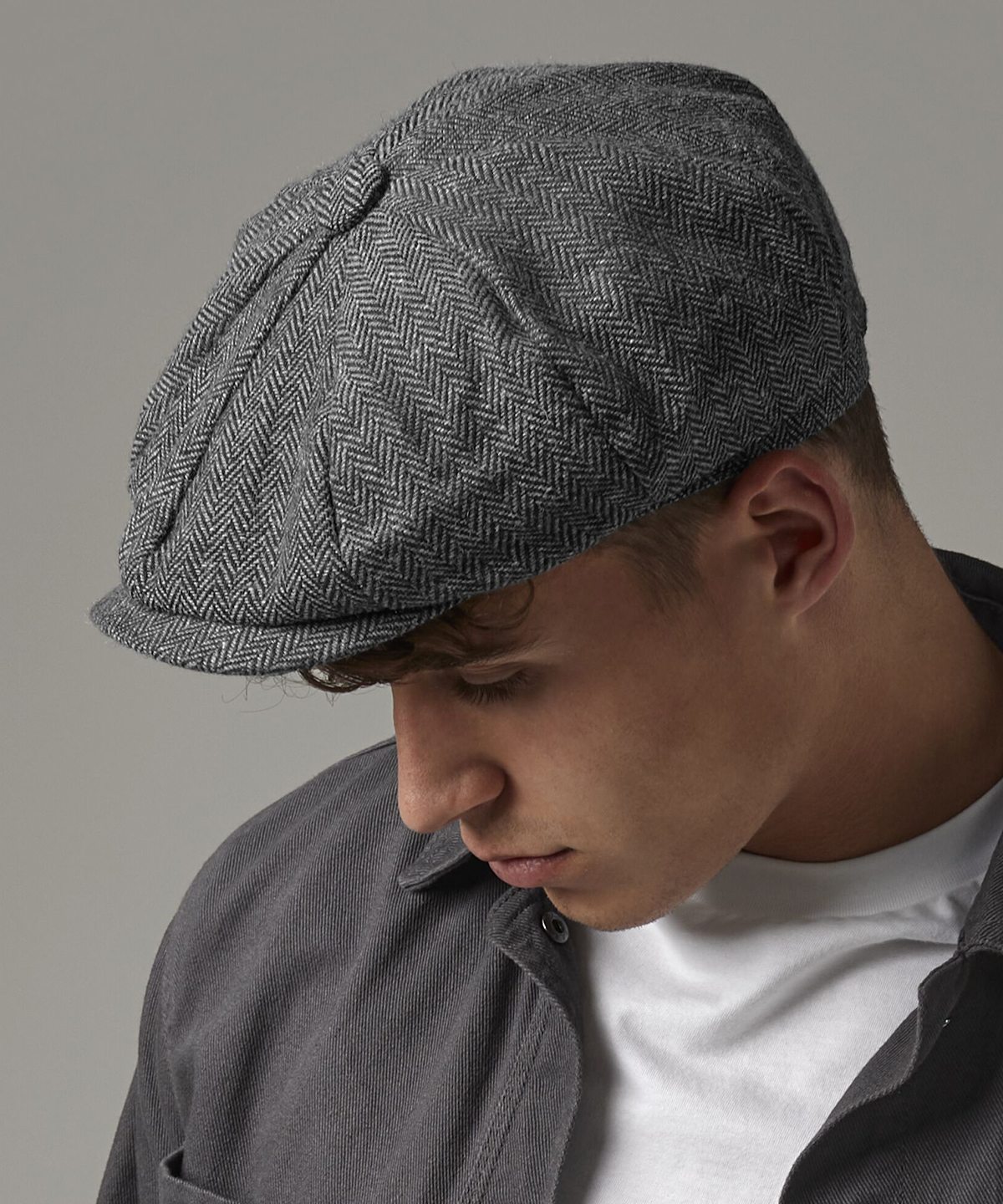 BC628_LS00_2025.jpg Heritage baker boy cap - Image 1