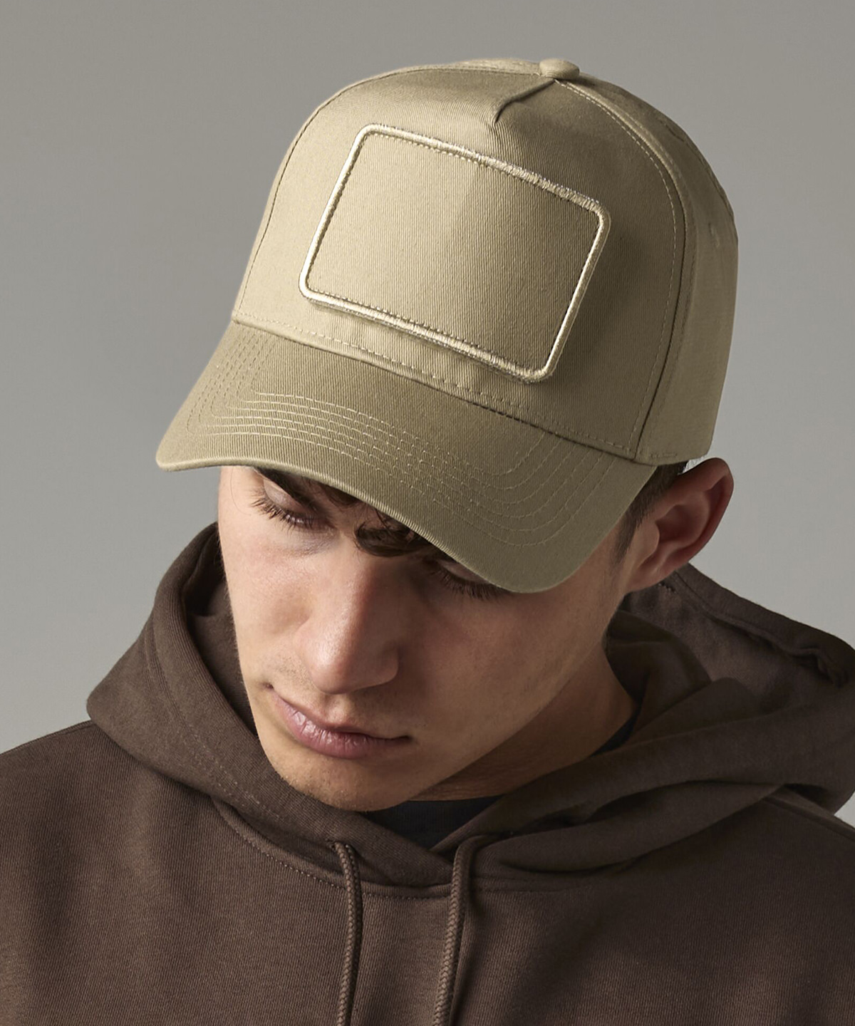 BC638_LS00_2025.jpg Removable patch 5-panel cap - Image 1