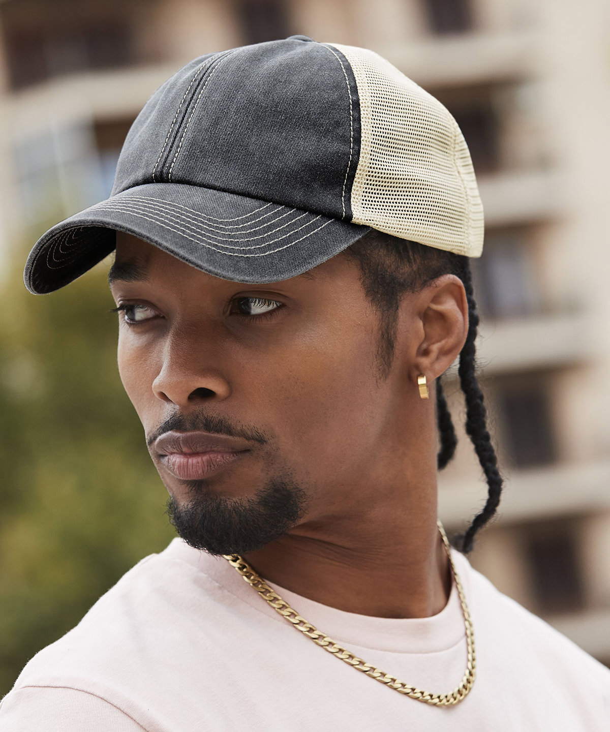 BC672_LS00_2025.jpg 6-panel vintage trucker - Image 1