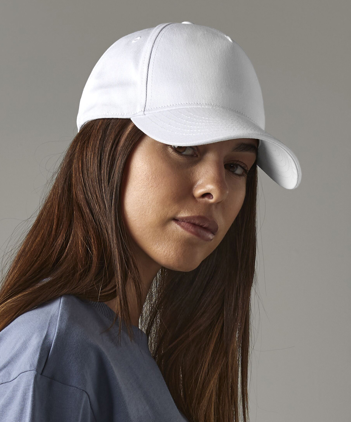BC825_LS00_2025.jpg EarthAware® classic organic cotton 5-panel cap - Image 1