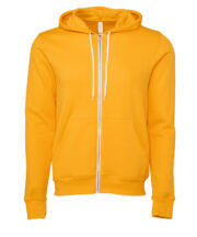 Unisex polycotton fleece full-zip hoodie - Image 8