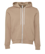Unisex polycotton fleece full-zip hoodie - Image 20